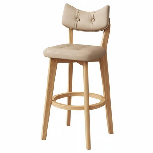Padded bar stool with - padded,