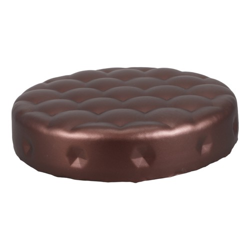 Soft brown foam stool seat - soft,